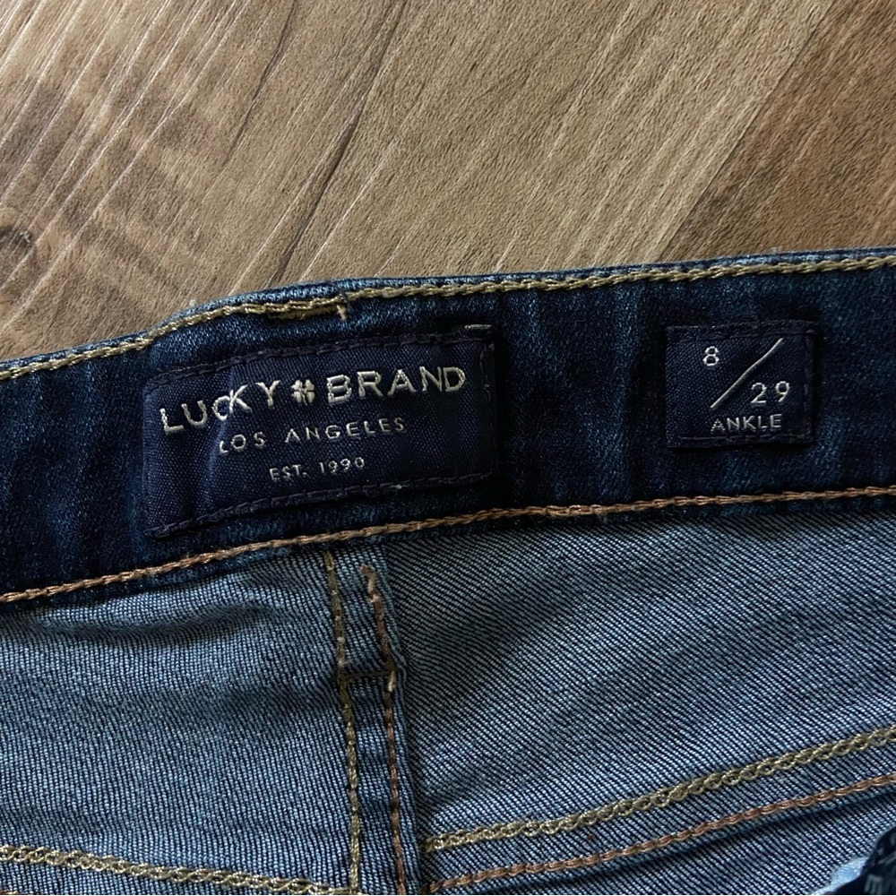 Lucky Brand Sweet N Straight Mid Rise Jeans 8 29 - Picture 5 of 9